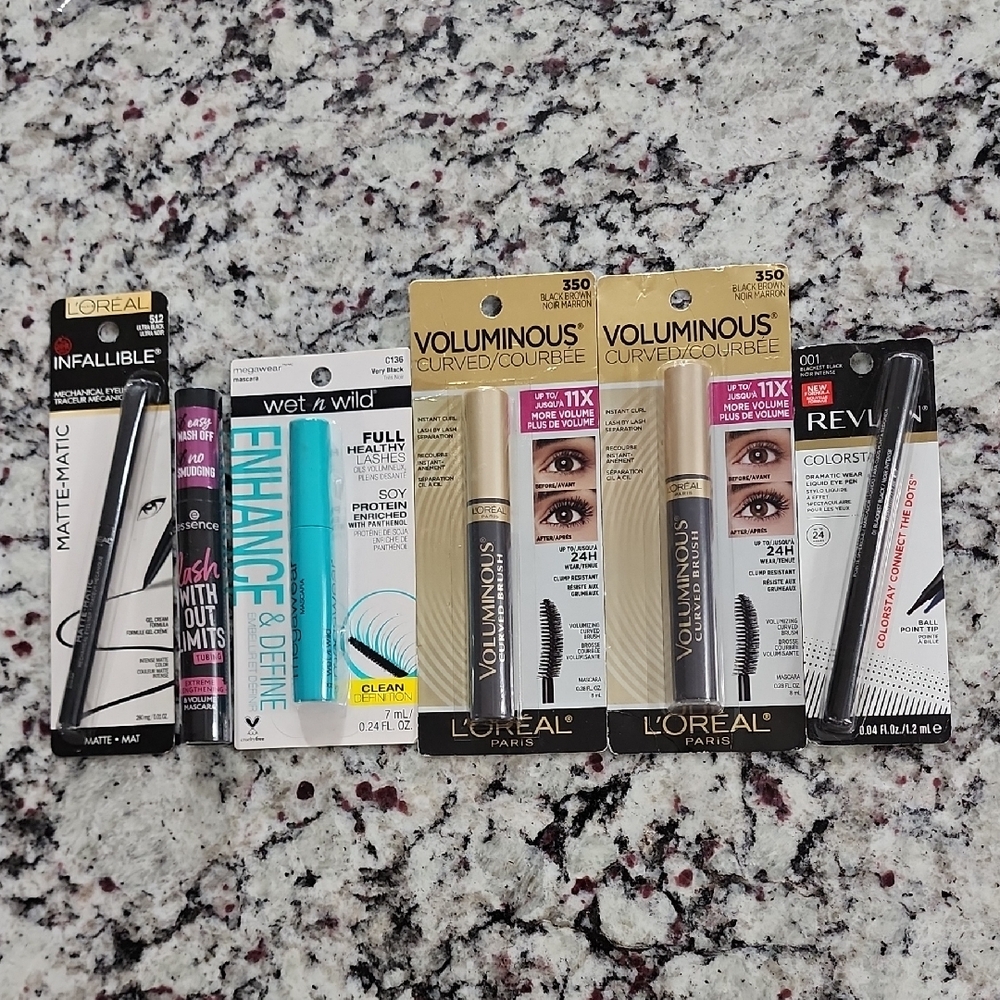 Mascara & Eye Liner Variety. New